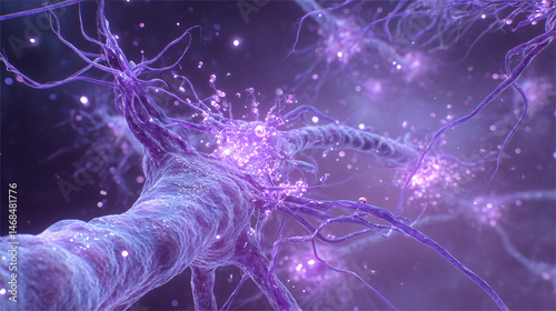 Neuronal Network Exploring Brain Connectivity and Function photo