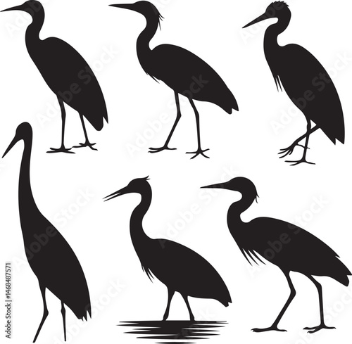 Heron Silhouette SVG – Elegant Bird Design for Nature Crafts & Decor"

"Great Blue Heron Clipart – Minimalist Bird Art for Shirts & Prints"

"Flying Heron SVG – Wildlife Silhouette for Cricut & DIY Pr
