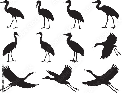 Heron Silhouette SVG – Elegant Bird Design for Nature Crafts & Decor"

"Great Blue Heron Clipart – Minimalist Bird Art for Shirts & Prints"

"Flying Heron SVG – Wildlife Silhouette for Cricut & DIY Pr