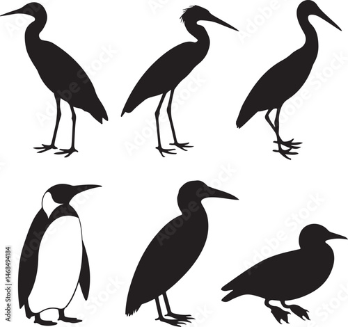 Heron Silhouette SVG – Elegant Bird Design for Nature Crafts & Decor"

"Great Blue Heron Clipart – Minimalist Bird Art for Shirts & Prints"

"Flying Heron SVG – Wildlife Silhouette for Cricut & DIY Pr