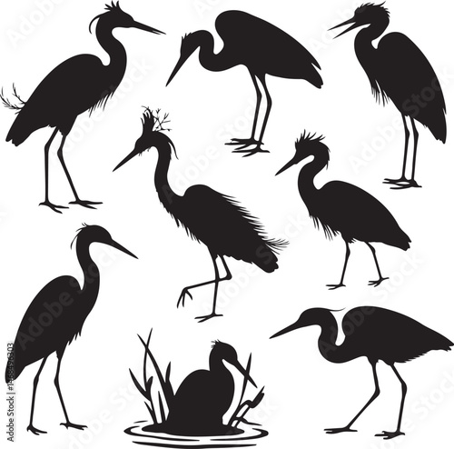 Heron Silhouette SVG – Elegant Bird Design for Nature Crafts & Decor"

"Great Blue Heron Clipart – Minimalist Bird Art for Shirts & Prints"

"Flying Heron SVG – Wildlife Silhouette for Cricut & DIY Pr