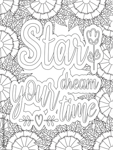 Stress Relief Coloring Pages - Adult. Motivational Swear Words Coloring Pages.


