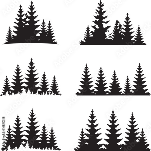 Tall Pine Tree in Forest Silhouette

Lone Pine on Mountain Vector Scene

Minimal Evergreen Tree Design

Rustic Pine Tree Line Art

Winter Pine Tree Silhouette
