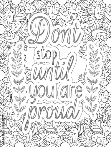 Stress Relief Coloring Pages - Adult. Motivational Swear Words Coloring Pages.
