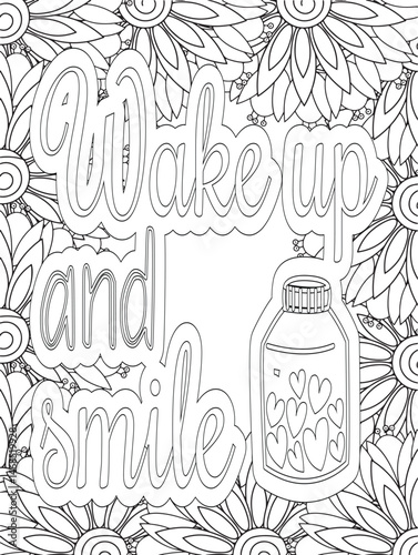 Stress Relief Coloring Pages - Adult. Motivational Swear Words Coloring Pages.
