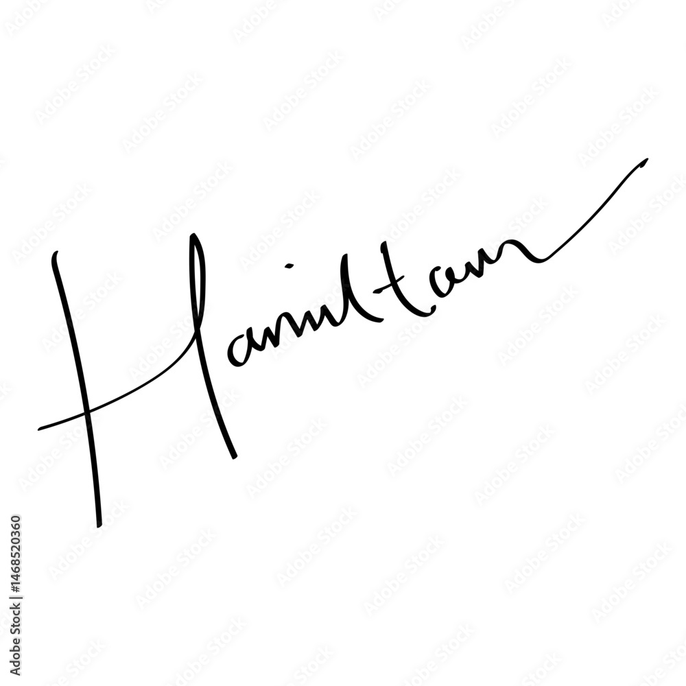 Signature Hand Signature Hand