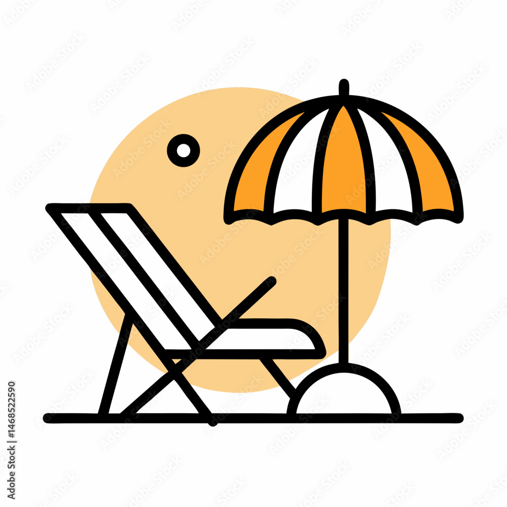 beach chair and umbrella beach chair and umbrella