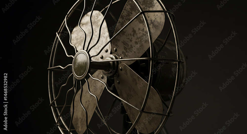 Vintage Antique Fan