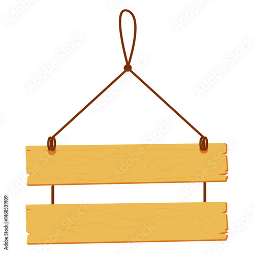 Wood Hanging Sign
