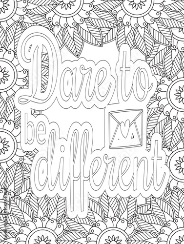 Stress Relief Coloring Pages - Adult. Motivational Swear Words Coloring Pages.