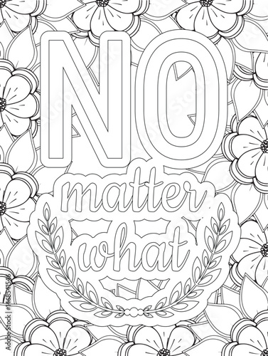 Stress Relief Coloring Pages - Adult. Motivational Swear Words Coloring Pages.