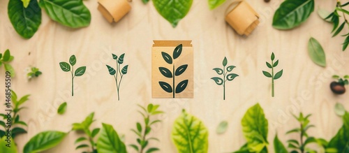 Wallpaper Mural Eco-Friendly Seed Packaging Design Torontodigital.ca