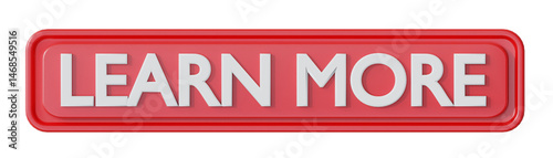 3D Learn More Red Button