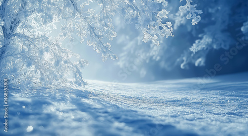 Winter elegant themed background with crisp snowdrifts and swirling silver filigree frost, set against an ivory gradient that evokes refined seasonal beauty background jpg