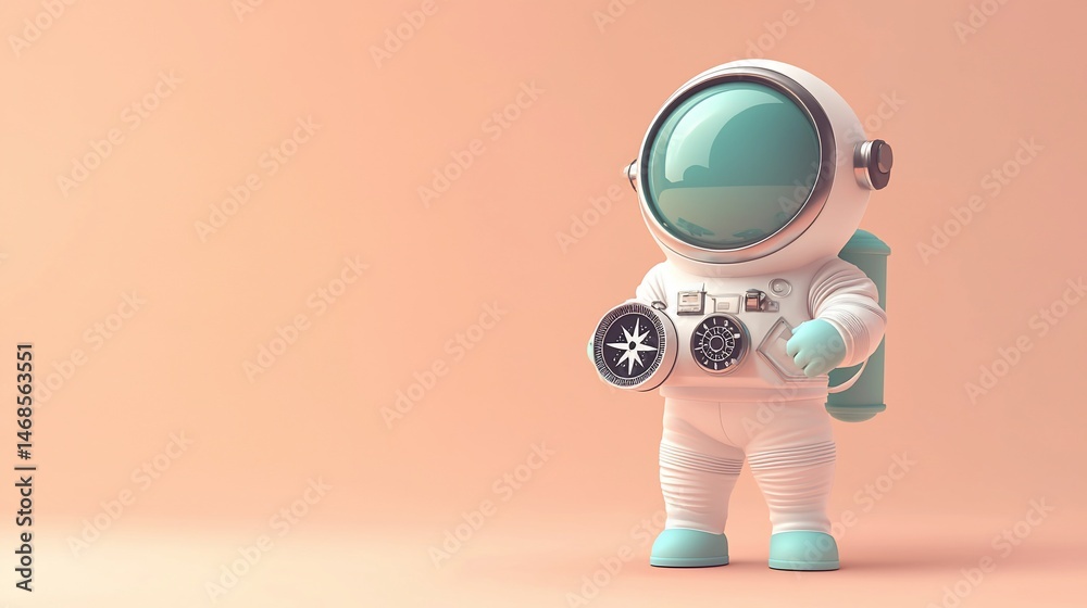 Cute Astronaut, Studio, Pastel, Space Cute Astronaut, Studio, Pastel, Space