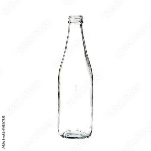 Wallpaper Mural Clear Glass Bottle Packaging Empty, Transparent, Reusable,  Versatile Container Torontodigital.ca