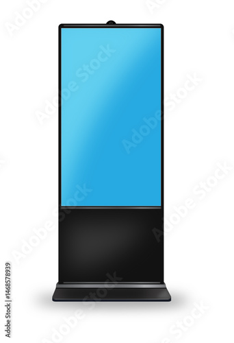Vector Kiosk Machine, editable inside Illustrator.
