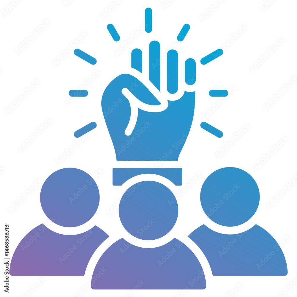 Obraz premium Team Spirit Icon