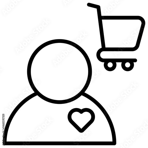 Consumer Outline Icon