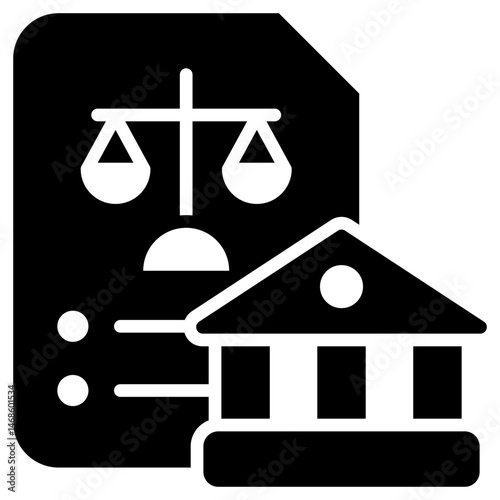 Jurisdiction Glyph Icon