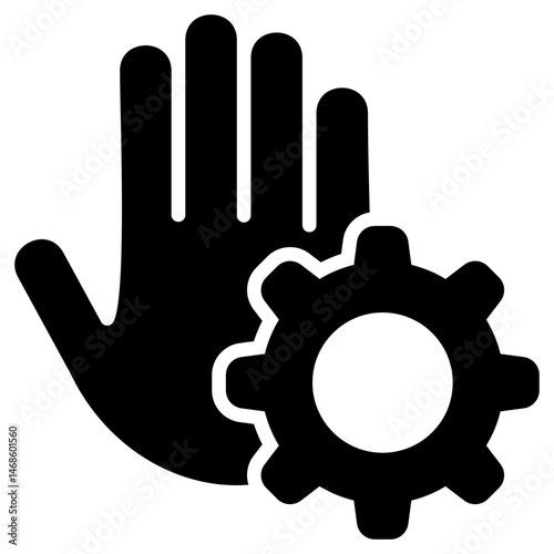 Intervention Glyph Icon