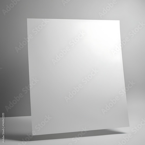 Large White Backdrop Against A White Wall, photography studio, empty space, visual presentation, mockup