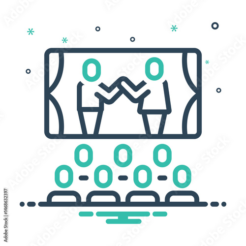 Mix icon for drama