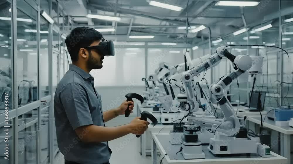 Innovative Robotic Arm Training System with Virtual Reality Integration for Precision Control Innovative Robotic Arm Training System with Virtual Reality Integration for Precision Control