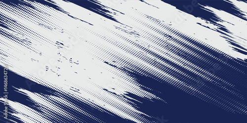 Abstract halftone wave dots background. Futuristic twisted grunge pattern, dots, circles. Vector modern optical pop art texture for posters, business cards and etc