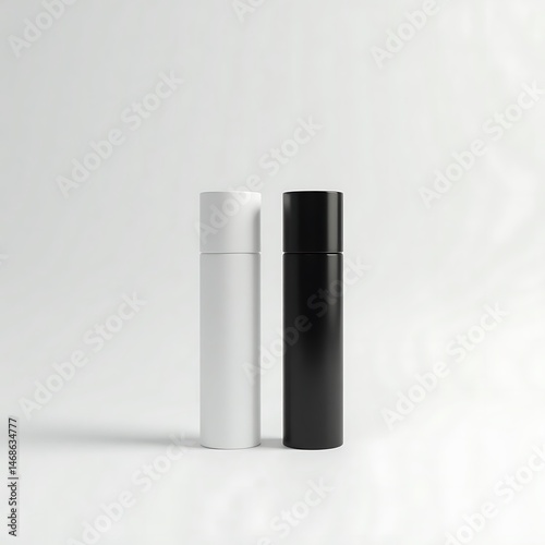 Wallpaper Mural Black And White Vacuum Bottles, kitchen items, travel accessory, promotional design Torontodigital.ca