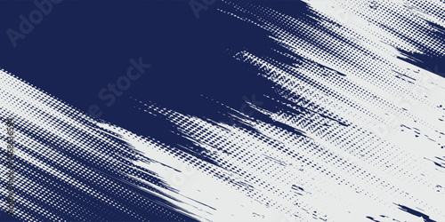 Abstract halftone wave dots background. Futuristic twisted grunge pattern, dots, circles. Vector modern optical pop art texture for posters, business cards and etc