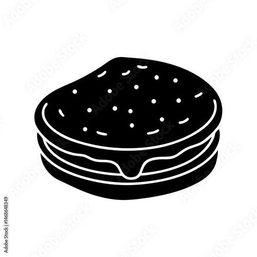 stack of pancakes with red caviar
