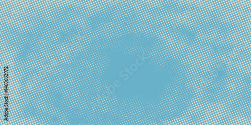 retro sky pattern on old paper texture. raster halftone vintage clouds. vector illustration