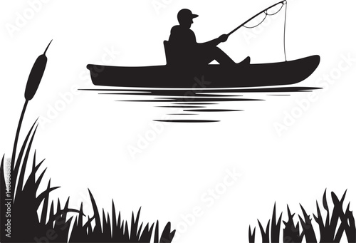 Fish Hunting Silhouette | Fishing Vector Clipart"

"Fisherman and Fish Scene | Outdoor Hunting SVG"

"Fishing Sport Vector | Catching Fish Illustration"

"Man Fishing Silhouette | Lake Fishing Clipart