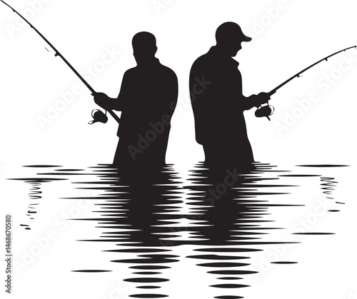 Fish Hunting Silhouette | Fishing Vector Clipart"

"Fisherman and Fish Scene | Outdoor Hunting SVG"

"Fishing Sport Vector | Catching Fish Illustration"

"Man Fishing Silhouette | Lake Fishing Clipart