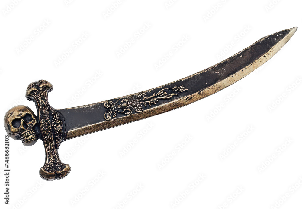 Obraz premium Ornate antique-style dagger