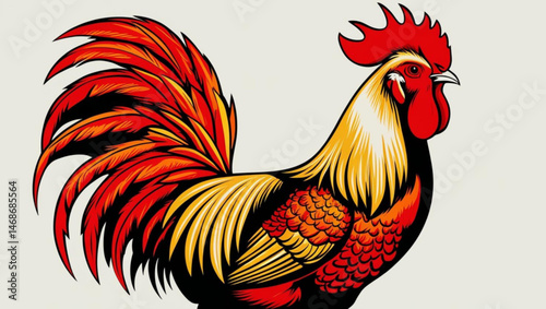 red rooster