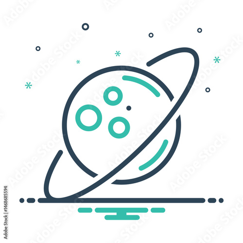 Mix icon for uranus