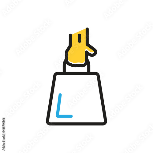 Multi color icon for  hold