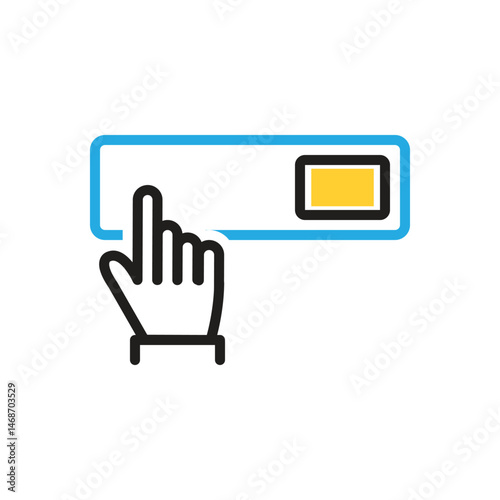 Multi color icon for  enable