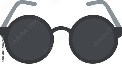 Round Frame Sunglasses Fashion Accessory Style and Design