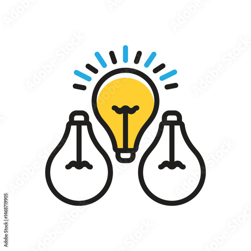 Multi color icon for stand
