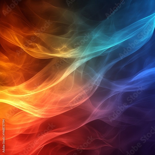 Abstract Design Digital Background, Generative AI