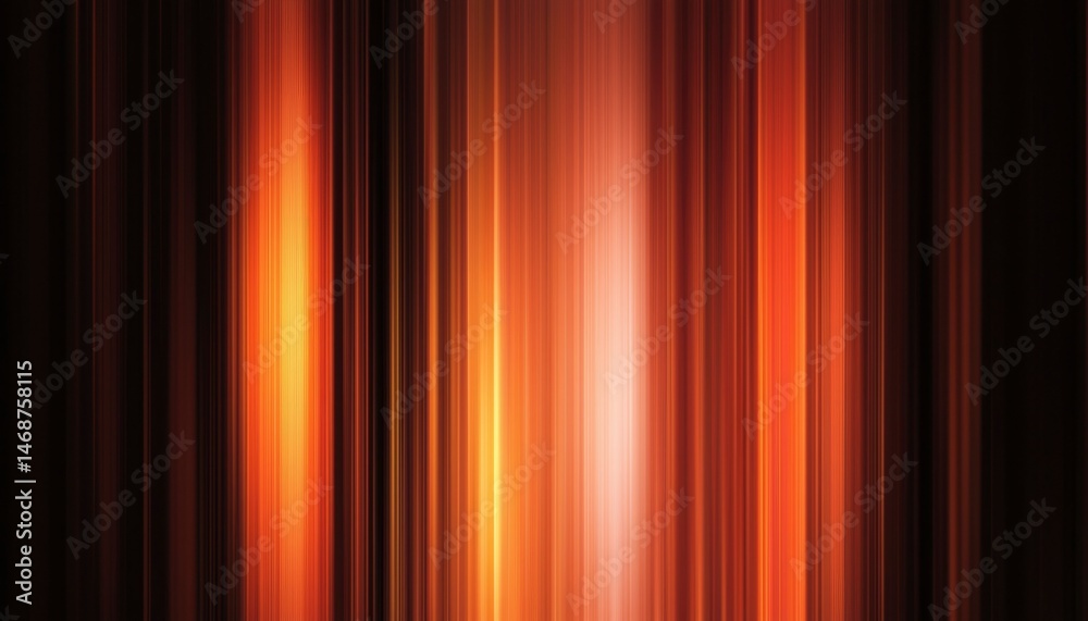 Abstract vertical lines of warm hues