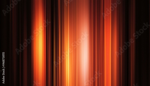 Obraz na płótnie Abstract vertical lines of warm hues w salonie