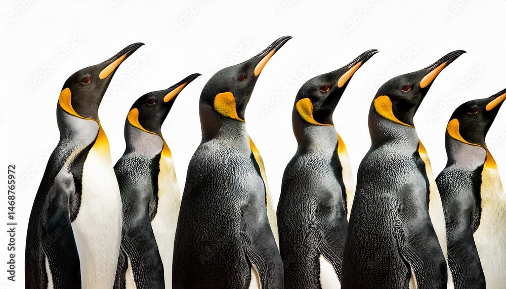 Obraz premium penguins on the beach