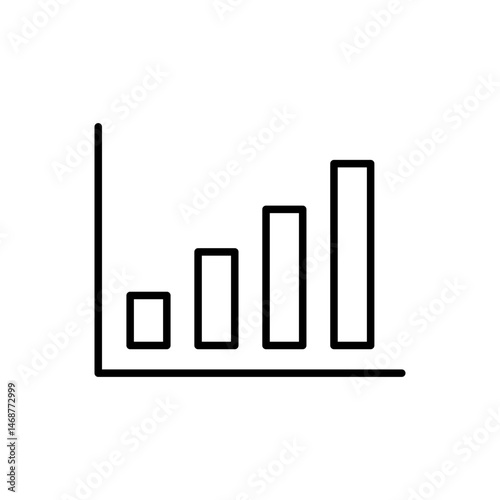 Bar graph icon