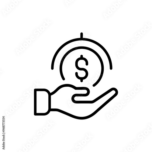 Retirement fund icon