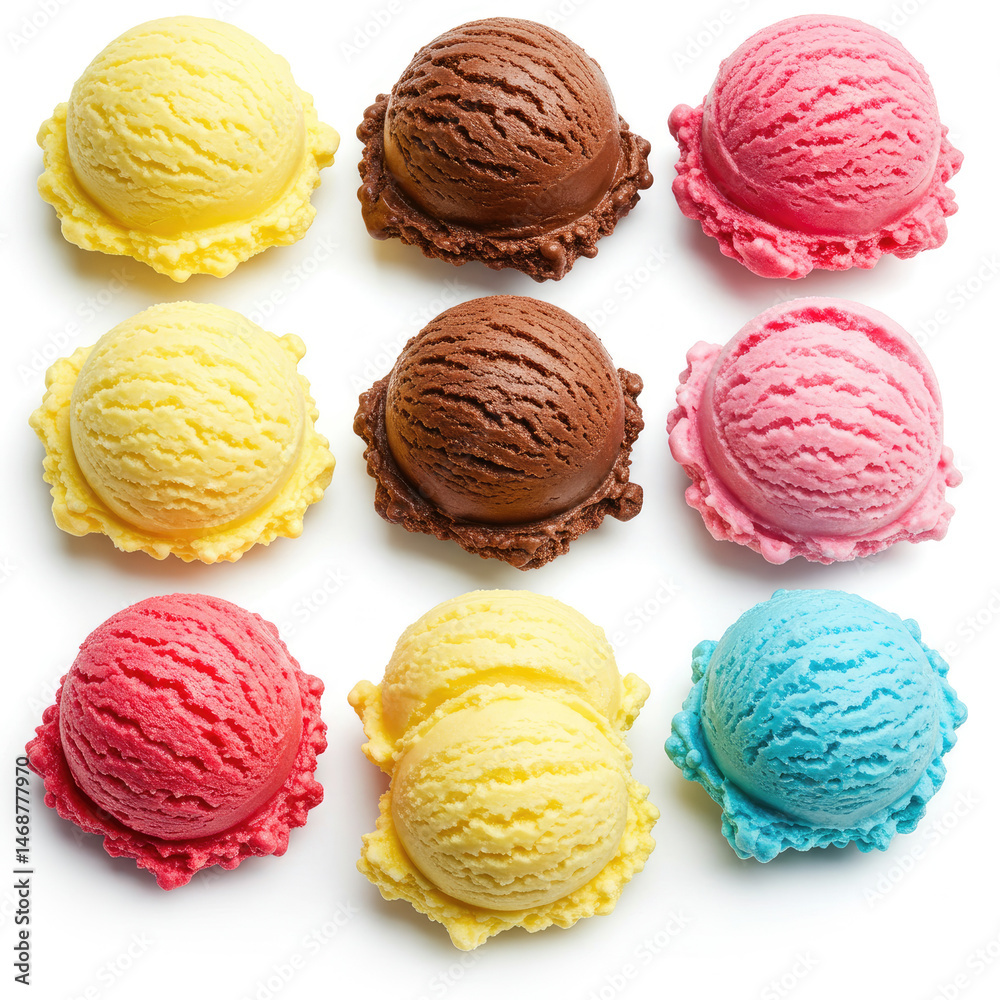colorful ice cream colorful ice cream