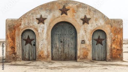 Desert Fortress: Rustic Charm and Architectural Wonder